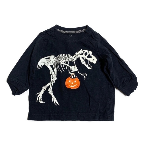 𝅺CARTER’S baby 3M Halloween long sleeve tee shirt - Picture 1 of 2
